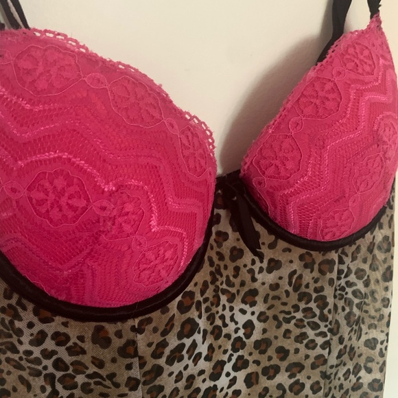 Sexy pink and cheetah teddy - Picture 2 of 3